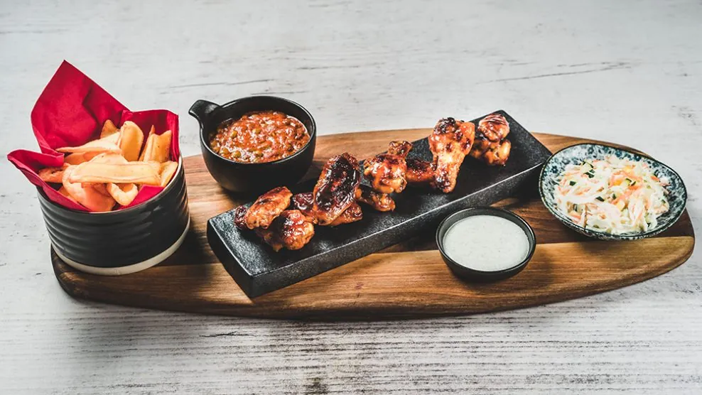 R&B BBQ Wings
